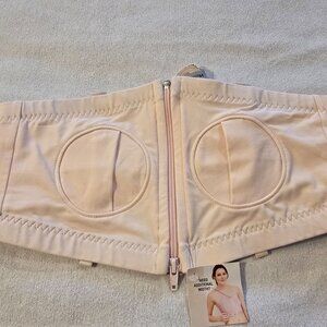 Lansinoh NEW NWT XS-L Hands Free Milk Pumping Bra Light Pink Adjustable Simple